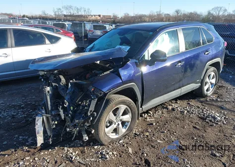 2021 Toyota Rav4 Hybrid Limited from USA, damaged, VIN 2T3D6RFV9MW012415